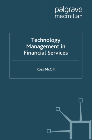 Cover image: Technology Management in Financial Services 9780230006799