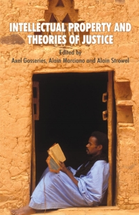 Imagen de portada: Intellectual Property and Theories of Justice 9780230007093