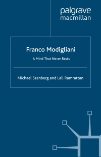 Cover image: Franco Modigliani 9780230007895