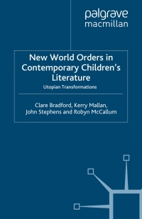 Imagen de portada: New World Orders in Contemporary Children's Literature 9780230020054