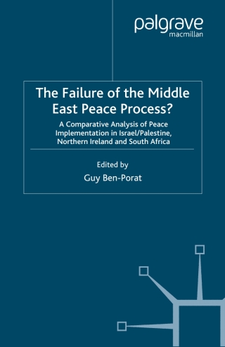 Cover image: The Failure of the Middle East Peace Process? 9780230507098