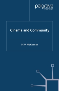 Imagen de portada: Cinema and Community 9780230517615