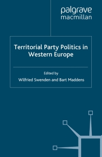 Cover image: Territorial Party Politics in Western Europe 9780230521629