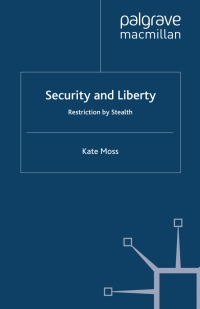 Cover image: Security and Liberty 9780230524675