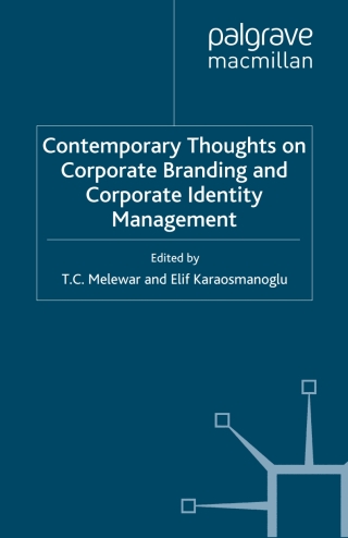 Imagen de portada: Contemporary Thoughts on Corporate Branding and Corporate Identity Management 9780230543140