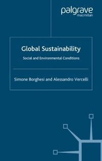 Immagine di copertina: Global Sustainability 9780230546967