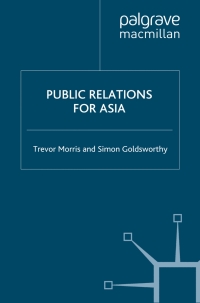 صورة الغلاف: Public Relations for Asia 9780230549418