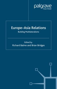 Cover image: Europe-Asia Relations 9780230550674