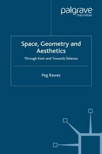 表紙画像: Space, Geometry and Aesthetics 9780230552913