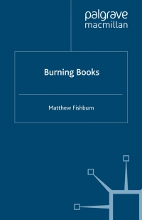 Cover image: Burning Books 9781349363094