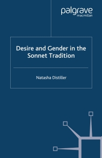 Imagen de portada: Desire and Gender in the Sonnet Tradition 9780230535633