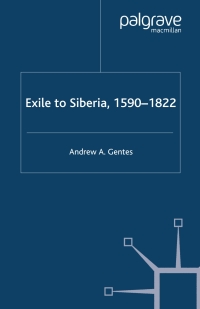 Cover image: Exile to Siberia, 1590-1822 9780230536937