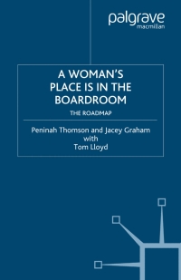 Imagen de portada: A Woman’s Place is in the Boardroom 9780230537125