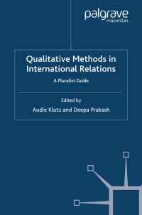 Cover image: Qualitative Methods in International Relations 9780230542396