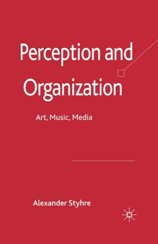 Cover image: Perception and Organization 9780230516151
