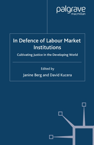 Immagine di copertina: In Defence of Labour Market Institutions 9780230538054