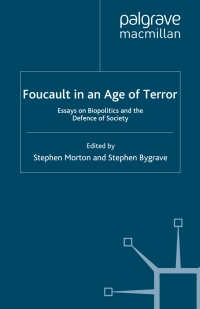 表紙画像: Foucault in an Age of Terror 9780230574335