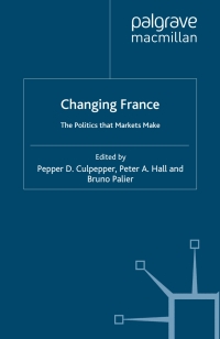 Imagen de portada: Changing France 9781403996961