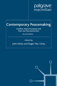 صورة الغلاف: Contemporary Peacemaking 2nd edition 9780230210202
