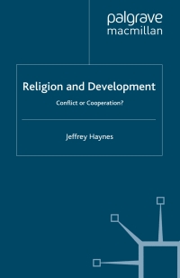 Cover image: Religion and Development 9780230542464