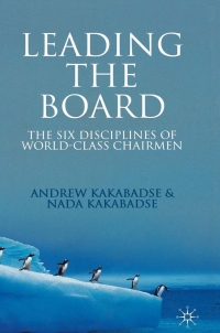Cover image: Leading the Board 9780230536845