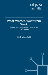 Titelbild: What Women Want From Work 9780230549227