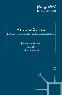 表紙画像: Vindiciæ Gallicæ 9781349357598