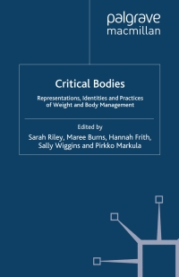 Cover image: Critical Bodies 9780230517738