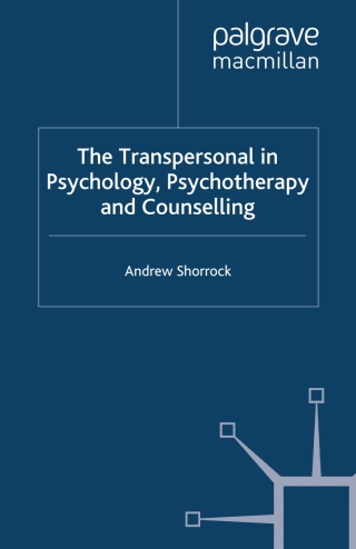Cover image: The Transpersonal in Psychology, Psychotherapy and Counselling 9780230517769