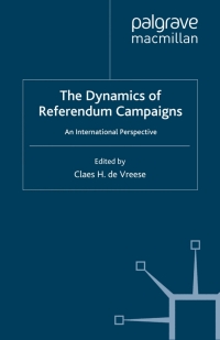 Imagen de portada: The Dynamics of Referendum Campaigns 9780230517837