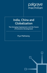 Cover image: India, China and Globalization 9780230500518