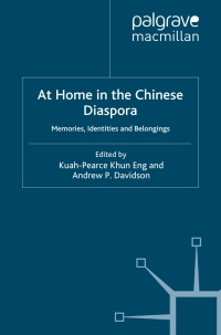Cover image: At Home in the Chinese Diaspora 9780230506985