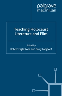 Omslagafbeelding: Teaching Holocaust Literature and Film 9780230019362