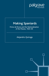 Imagen de portada: Making Spaniards 9780230019683