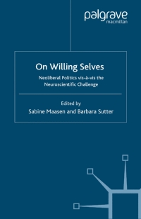 Titelbild: On Willing Selves 9780230013438