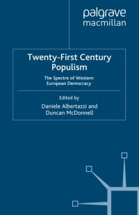 Cover image: Twenty-First Century Populism 9780230013490