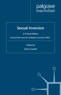 Cover image: Sexual Inversion 9781349283668