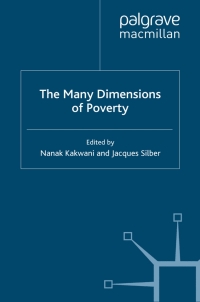صورة الغلاف: Many Dimensions of Poverty 9780230004900