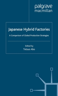 Imagen de portada: Japanese Hybrid Factories 9781403998569