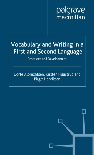 Imagen de portada: Vocabulary and Writing in a First and Second Language 9781403939661