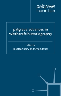 Titelbild: Palgrave Advances in Witchcraft Historiography 9781403911759