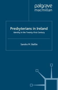 Imagen de portada: Presbyterians in Ireland 9781403912442