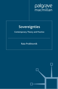 Cover image: Sovereignties 9781403913234