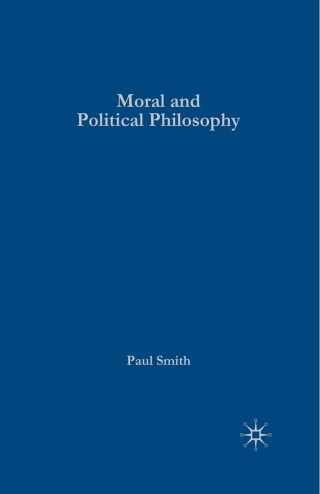 Imagen de portada: Moral and Political Philosophy 9780230552753