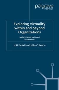 Imagen de portada: Exploring Virtuality Within and Beyond Organizations 9780230201286