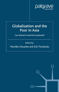 Titelbild: Globalization and the Poor in Asia 9780230201880