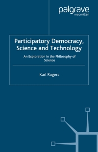Cover image: Participatory Democracy, Science and Technology 9780230522060