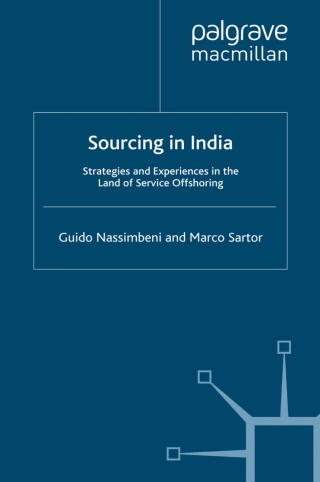 Cover image: Sourcing in India 9780230205369