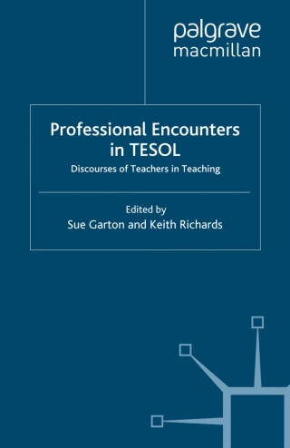 Omslagafbeelding: Professional Encounters in TESOL 9780230553514