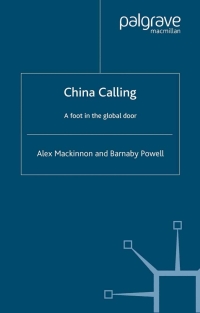 Immagine di copertina: China Calling 9780230210196